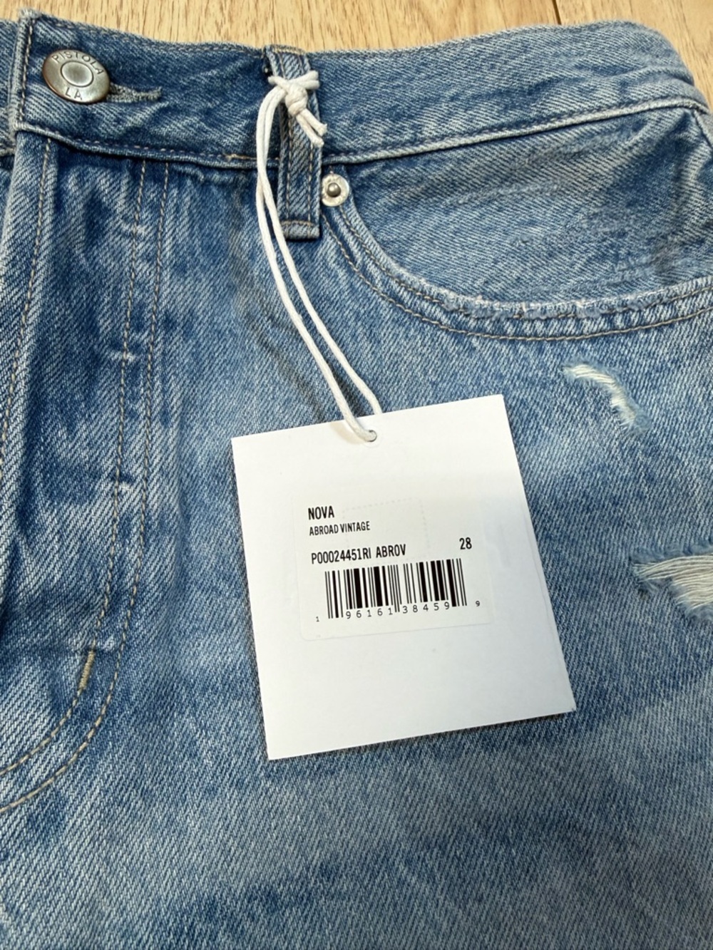 NWT Pistola Nova Short in Abroad Vintage - Picture 7 of 11
